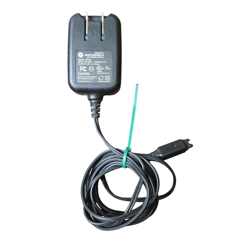 Motorola AC Power Supply Phone Charger Model 5012 Working SPN5037B‎ A6